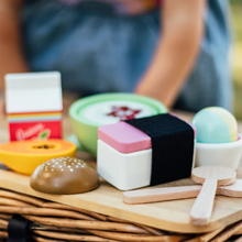 Load image into Gallery viewer, Keiki Kaukau Wooden Hawaii Play Food Set
