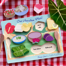 Load image into Gallery viewer, Hawaiian Plate Chunky Puzzle - Keiki Kaukau x DesignJord