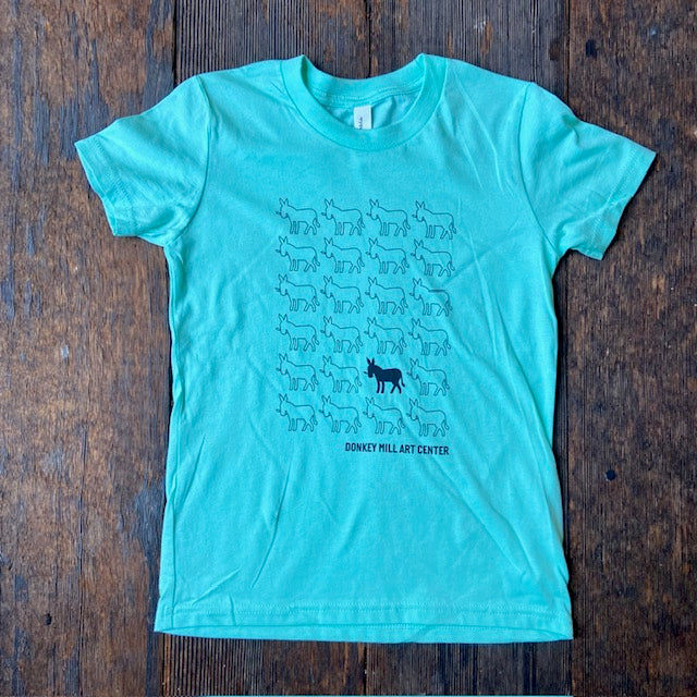 Donkey Mill Youth T-Shirt (Mint)