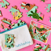 Load image into Gallery viewer, Keiki Kaukau Hawai'i Artist Puzzle Duo
