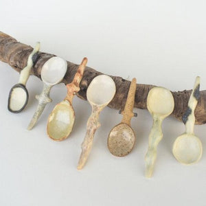 Ceramic Spoons by Suzanne Wang