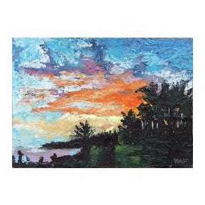 "Puna Coast Sunset" by Bailey Ferguson